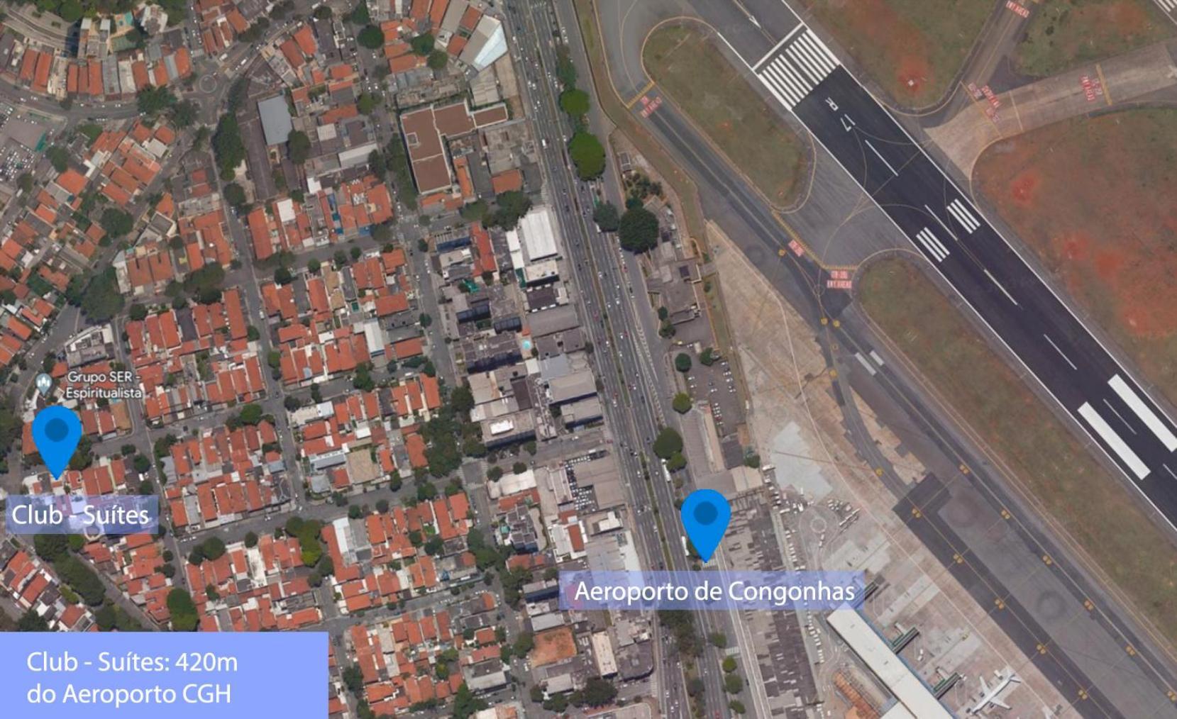 Club Suites - Aeroporto Congonhas Сао Паоло Екстериор снимка